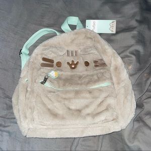 Kawaii Pusheen Cat Plush Mini Backpack